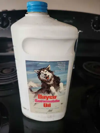 New old stock vintage Dayco Snowmobile oil (full) bottle for sale. $20 each or 2 for $30. First come...