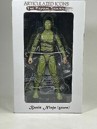 Articulated Icons Basic Ninja (Green) 6 inch Action Figure