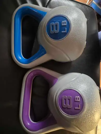 8 lb Kettlebells (pair) 20 for both, View more