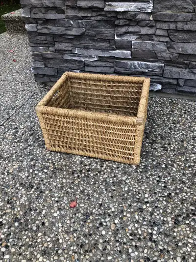 BASKETS - Seagrass and Various others from a Showhome, View more
