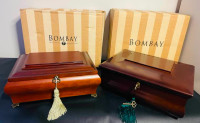 Bombay Antique Cherry Melody / Napoleon Jewellery Box $40/$60