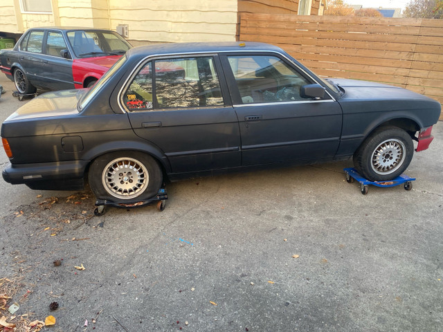 2 BMW e30s and parts collection in Cars & Trucks in Edmonton - Image 2