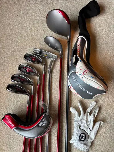 Cobra Baffler men's Right-handed lightly-used Golf Club Set, View more