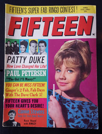 FIFTEEN MAGAZINE MAR APRIL 1965 - Hayley Mills-Ringo-Annette