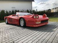 Ferrari Testarossa cabrio POCHER 1/8 red 7 Highly elaboratedK54