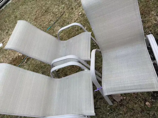 Outdoor sling chairs in Chairs & Recliners in Markham / York Region - Image 3