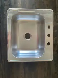 Kitchen sink 25” x 22”