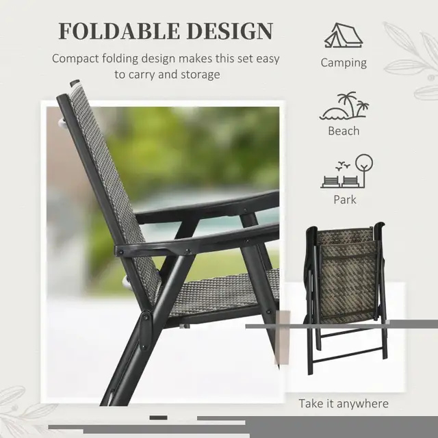 Patio Wicker  Dining Chair, PE in Patio & Garden Furniture in Markham / York Region - Image 6