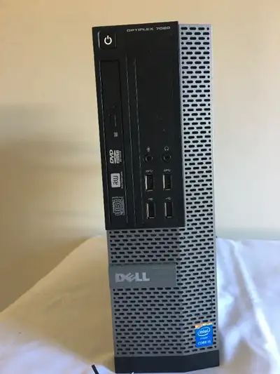Dell OptiPlex 7020 Small form factor • Intel Core i5-4590 ( 3.30GHz Turbo, 6MB, w/ HD Graphics 4600)...