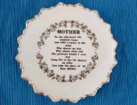Like-new Mother's Day Plate  --- Yorkton, SK