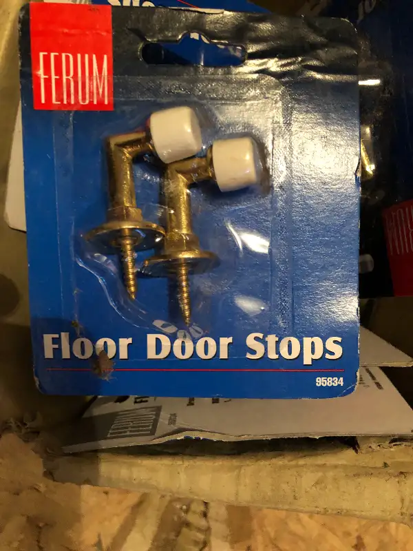 20 FLOOR DOOR STOPS. $10 FOR ALL in Windows, Doors & Trim in Moncton - Image 2