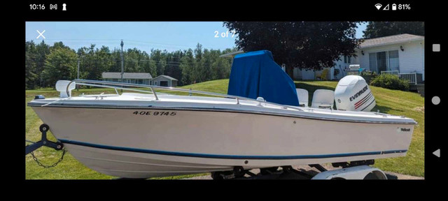 Wellcraft Center console 225H.O in Powerboats & Motorboats in Moncton