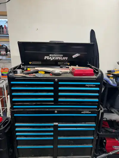 Mastercraft Maximum Toolbox and tools, View more