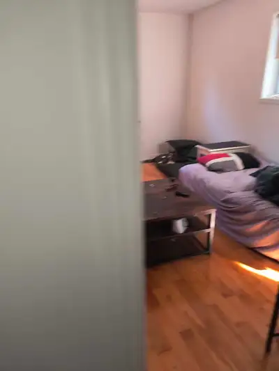 Month to month rental. 1 private room in 3 bedroom. WiFi, hydro laundry included. Share house with o...