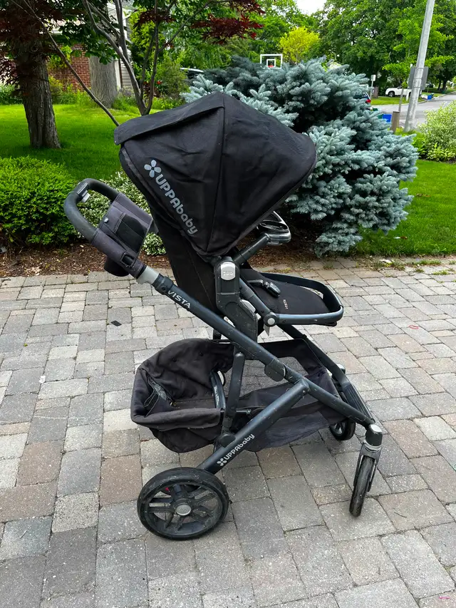Uppa Baby Vista Double Stroller in Strollers, Carriers & Car Seats in Markham / York Region - Image 3