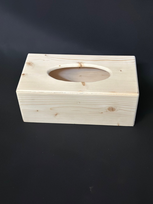Boîte décorative pour mouchoirs en bois  dans Loisirs et artisanat  à Longueuil/Rive Sud - Image 4