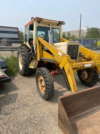 Four wheel power with front loader