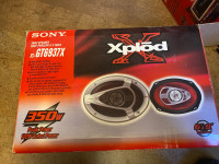 2 Speaker Covers only New Sony Xplod XS-GT6937X 6”x9”  16cmx24cm