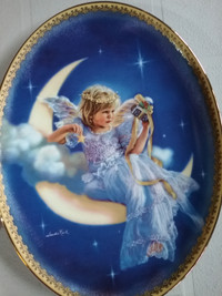 Collector Plate-Sandra Kuck "Holiday Wishes" Ltd Edition