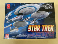 Star Trek U.S.S. Enterprise 3 Starship Set Round 2 Model Kit