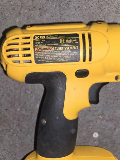 DeWalt DC759 Drill, View more