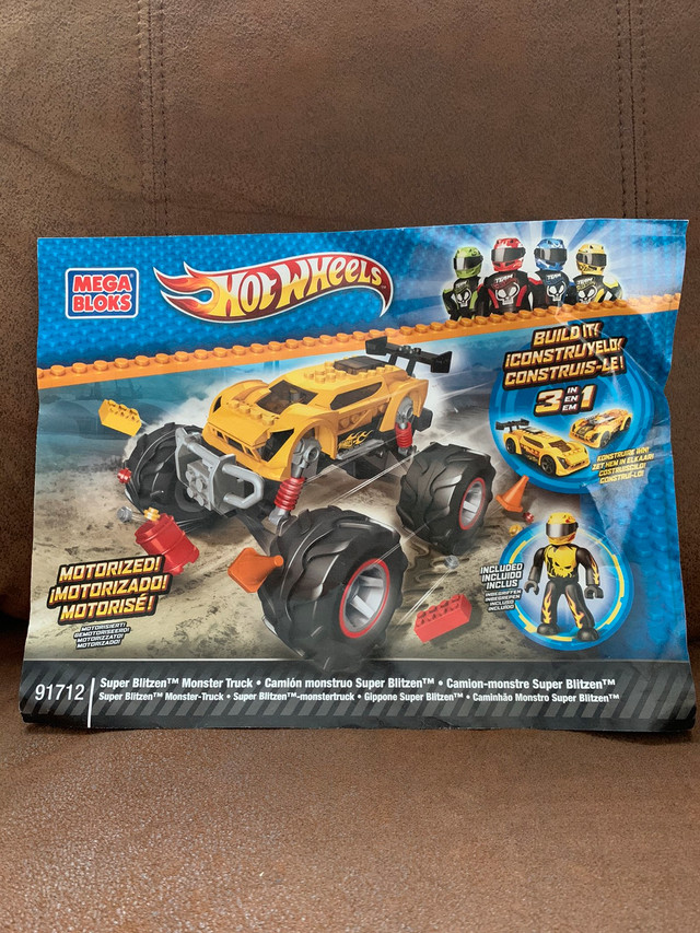 Mega Bloks Hot Wheels Motorized #91712 Monster Truck  in Toys & Games in St. Catharines