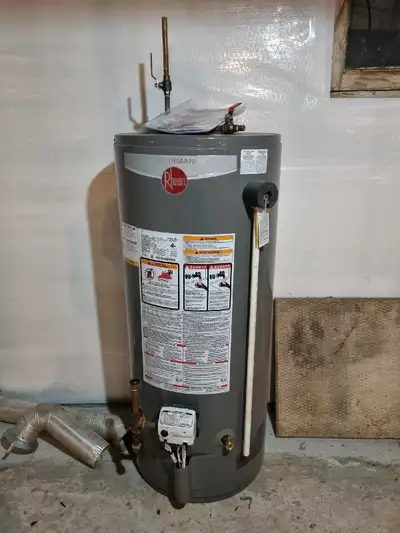 ONE YEAR OLD WATER HEATER, View more