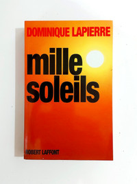Roman - Dominique Lapierre - Mille soleils - Grand format