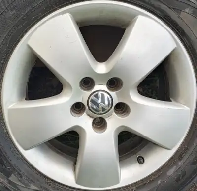 VERY GOOD CONDITION FOUR VW OEM ALLOY RIMS "Made in Germany" Cheaper than buying Winter Steel Rims i...