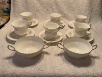 PARAGON CUP AND SAUCER LOT WEST WIND
