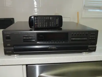 Technics SL-PD867 (5 cd) CD Changer w/Remote,Made in Japan, View more