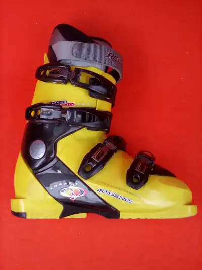 Bottes de ski alpin pour enfant junior ou femme Pointure 24.5 283mm ROSSIGNOL IMPACT X Fabriqué en I...
