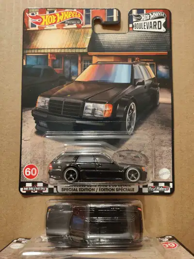 New Hot Wheels Premium Boulevard Mercedes Benz AMG E 36 Estate Wagon Special Edition 1/64 diecast ca...