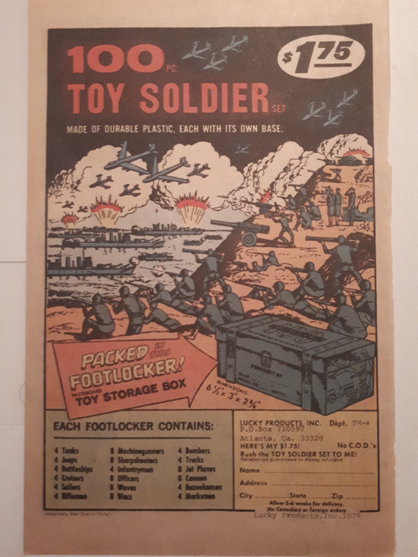 VINTAGE 70S ADVERTISING - VARIOUS AD PAGES FROM COMIC  BOOKS in Arts & Collectibles in Annapolis Valley