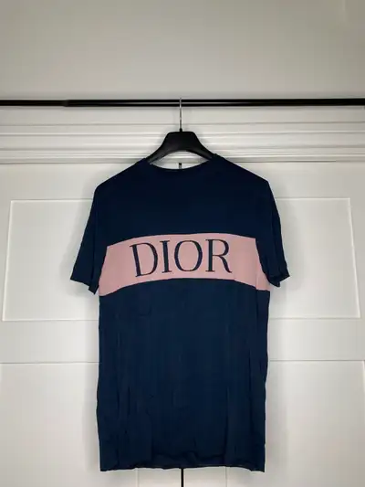 Dior Logo Navy Knit Top, View more
