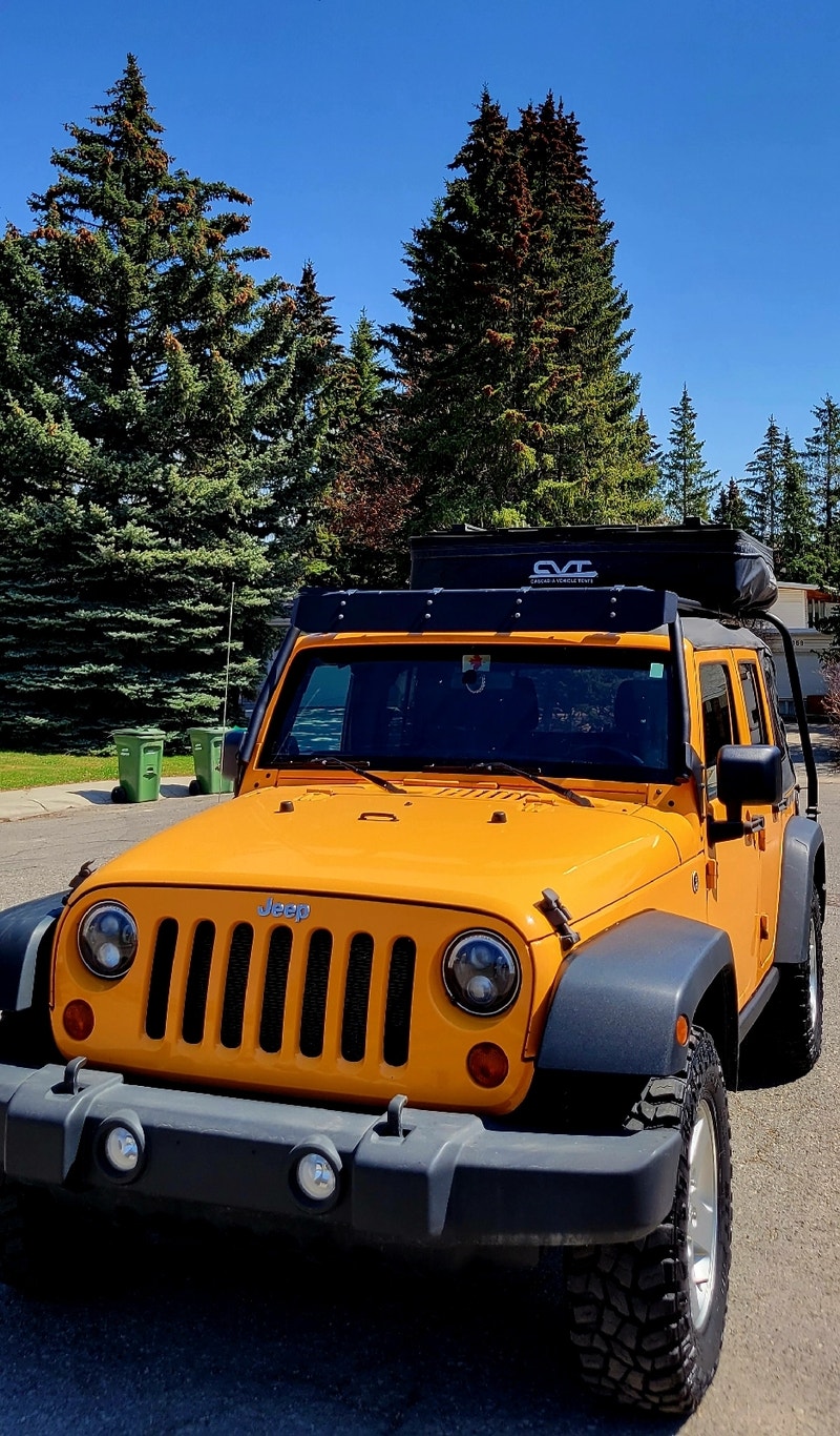 2012 Jeep Wrangler Sport with Roof Top Tent Cars & Trucks Calgary Kijiji