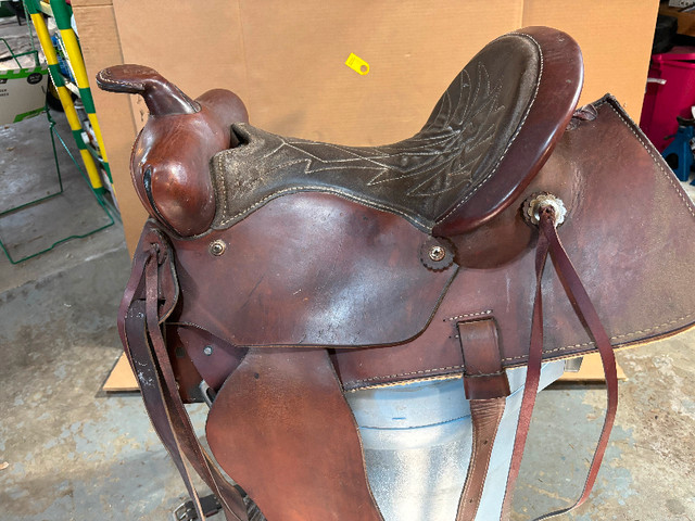 Western saddle in Equestrian & Livestock Accessories in Edmonton