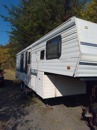 5th wheel frame for trailer project