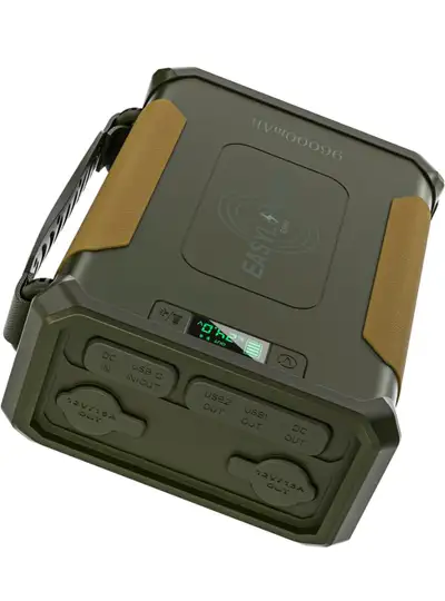 Manufacturers Description Off-Grid CPAP Battery: Includes 4 CPAP DC cables, compatible with ResMed S...