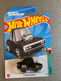 Hot wheels Fast and Furious Tooned Dodge charger black 