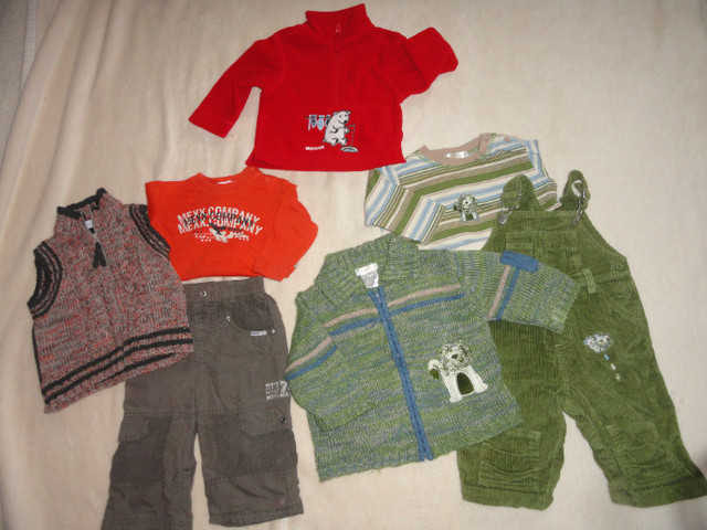 Vêtements garçon 12 mois dans Vêtements - 9 à 12 mois  à Ville de Québec