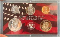 2000 United States Mint Silver proof set'''