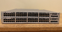 Cisco Switch WS-C3850 48-Port PoE with C3850-NM-1G Module