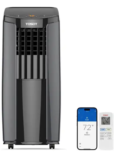 Brand new display unit TOSOT 10,200BTU (6,200 BTU SACC) Portable Air Conditioner, Smart Wifi Control...