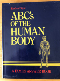 Reader's Digest ABC's of the Human Body A Family Answer Book $30