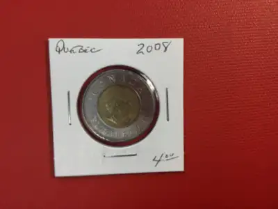 2008 Canada      $2  Quebec, View more