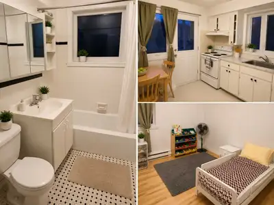 ⚠️ Cession de bail – 1100$/mois pour le 1er juillet 3 et demi Appartement situé à seulement 3 minute...