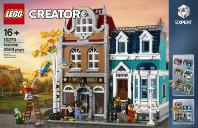 LEGO Creator Expert 10270 Bookshop (2023) 2504 Pcs, View more