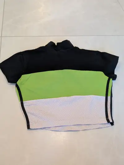 90s Adidas USA Colorblock Quarter-Zip Crop Top Kids L, Ladies XS, View more