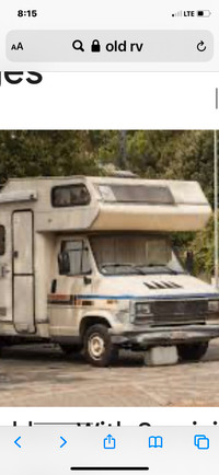 Wanted free RV or trailer  cheap any condition 